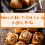 Salted Honey Butter Parker House Rolls Recipe
