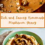 Mushroom Gravy Recipe