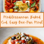 Mediterranean Baked Cod Recipe