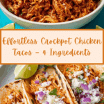 Crockpot Chicken Tacos Recipe