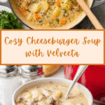 Cheeseburger Soup with Velveeta Recipe