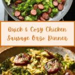 Chicken Sausage and Broccoli Orzo Recipe