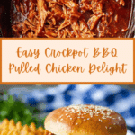 Crockpot Pulled BBQ Chicken Recipe