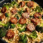Chicken Sausage and Broccoli Orzo Recipe