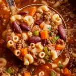Slow Cooker Pasta e Fagioli Soup Recipe