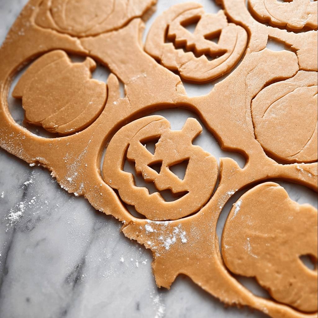 Milk Chocolate Stuffed Jack-O'-Lantern Cookies Recipe - Recipe Image