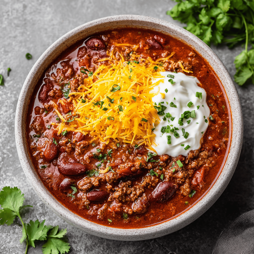 best ground beef stovetop chili Recipe - Recipe Image