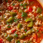 Easy Stuffed Pepper Soup Recipe