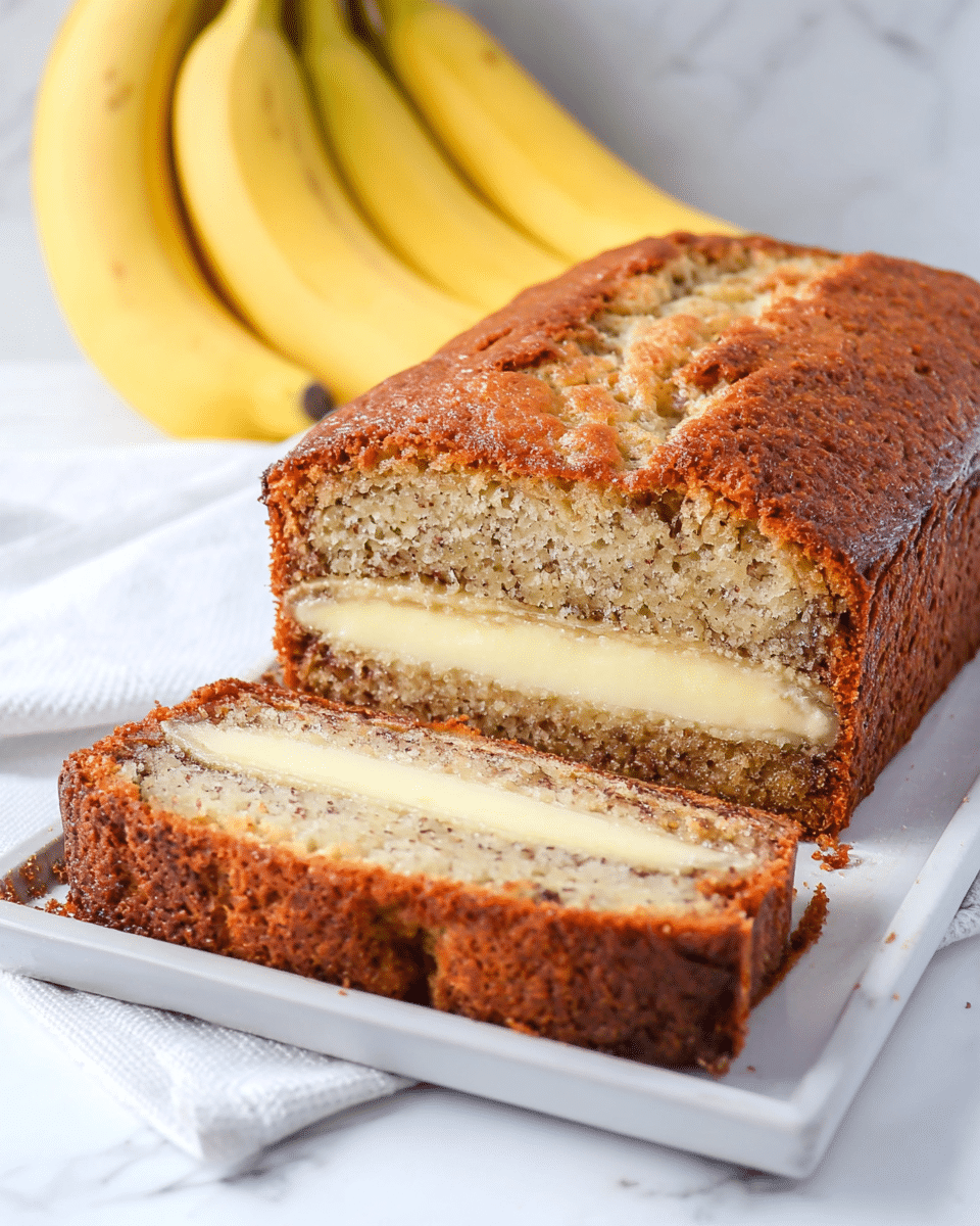 Cream Cheese Banana Bread Recipe
