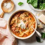 Easy Creamy Lasagna Soup Recipe