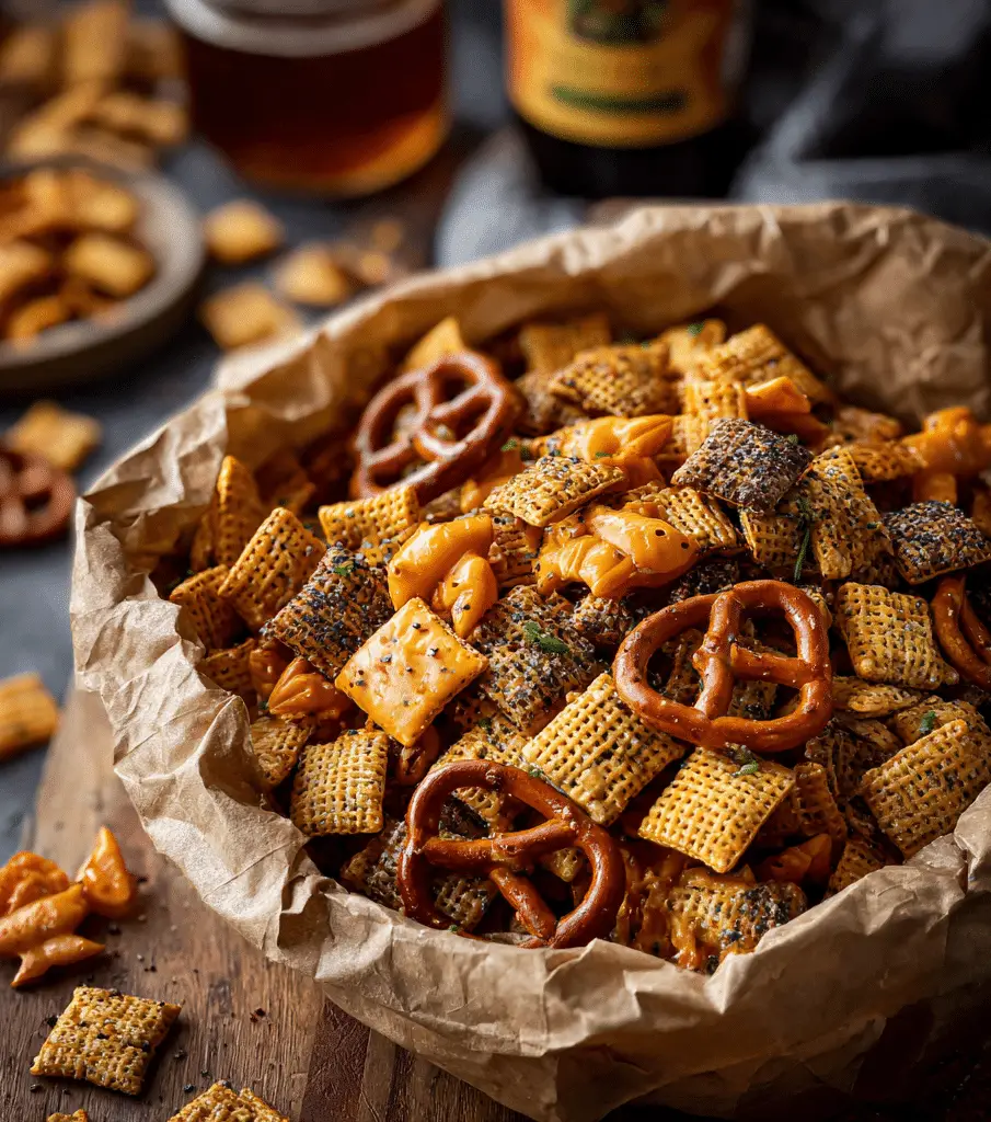 Everything Ranch Cheese and Pretzel Snack Mix Recipe 6 Everything Ranch Cheese and Pretzel Snack Mix Recipe