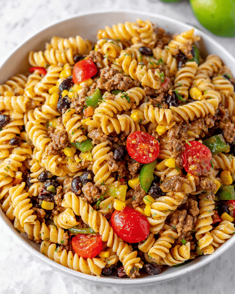 Cowboy Pasta Salad Recipe