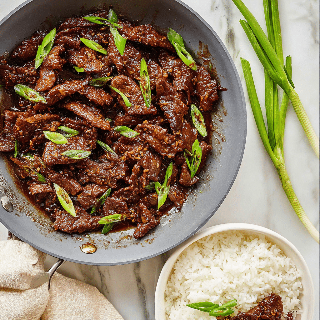 Mongolian Beef Recipe - Recipe Image
