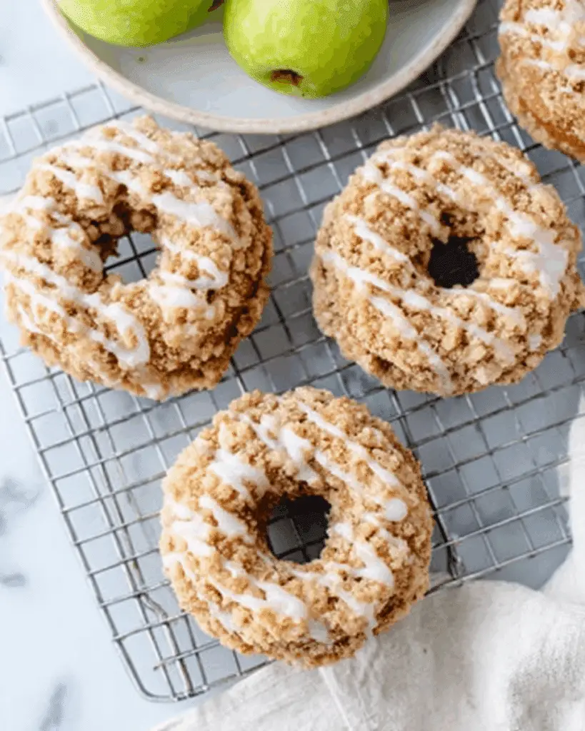 Easy Baked Apple Crumb Donuts Recipe