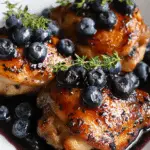 BLUEBERRY THYME CHICKEN Recipe