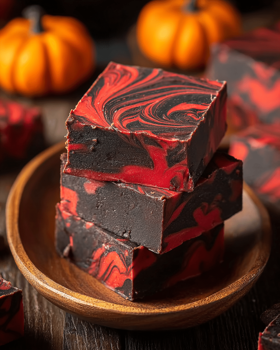 Vampire Love Potion Fudge Recipe