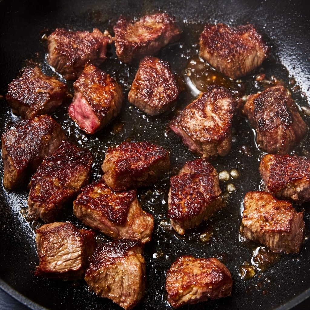 Beef Tenderloin Tips with Mushroom Gravy Recipe - Recipe Image