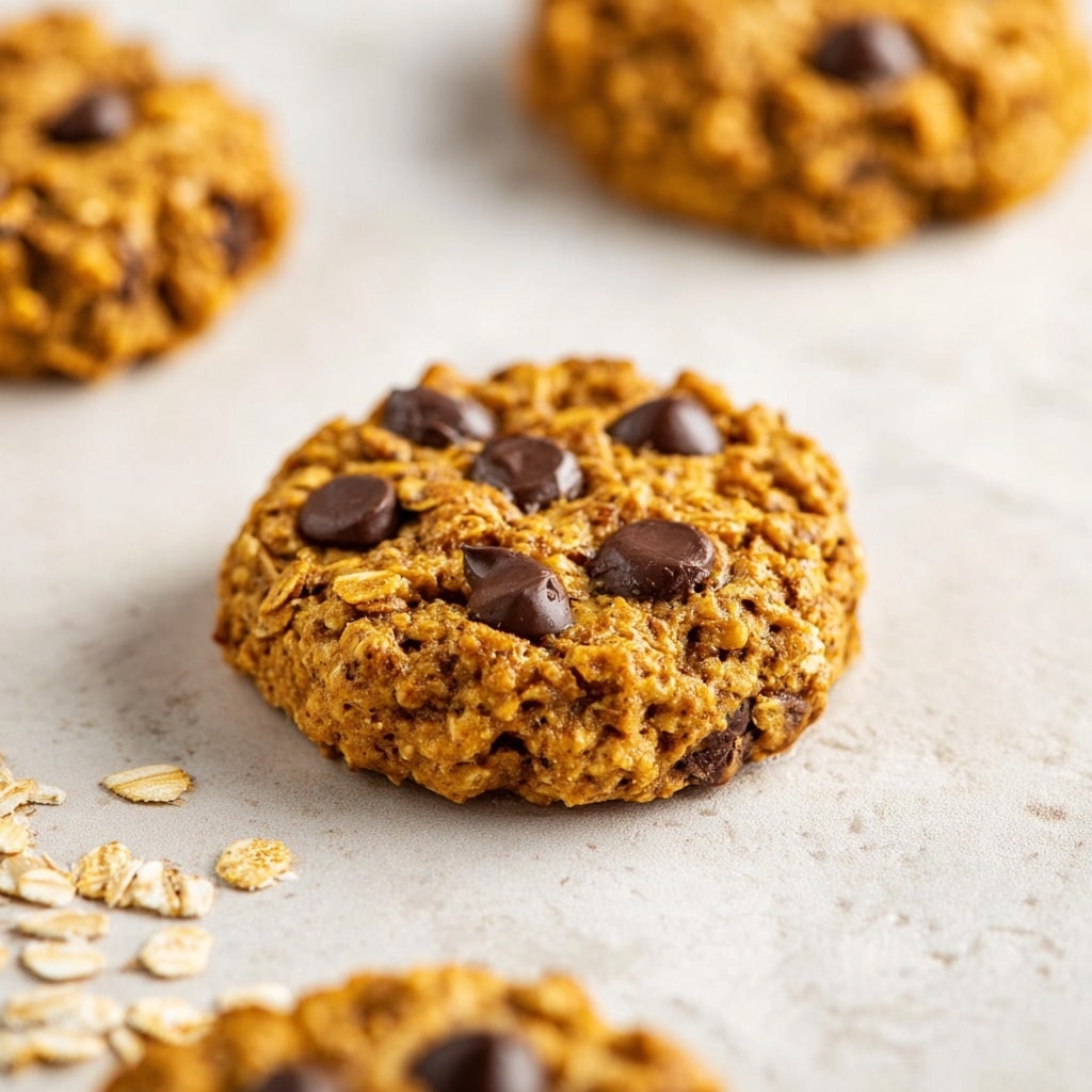 Healthy Pumpkin Oat Cookies Recipe - Recipe Image