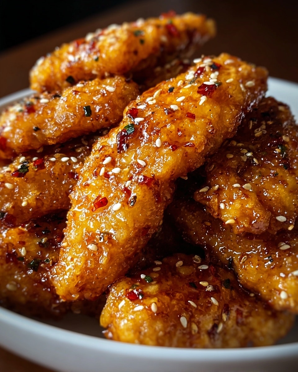 Air Fryer Honey Butter Garlic Chicken Tenders Recipe