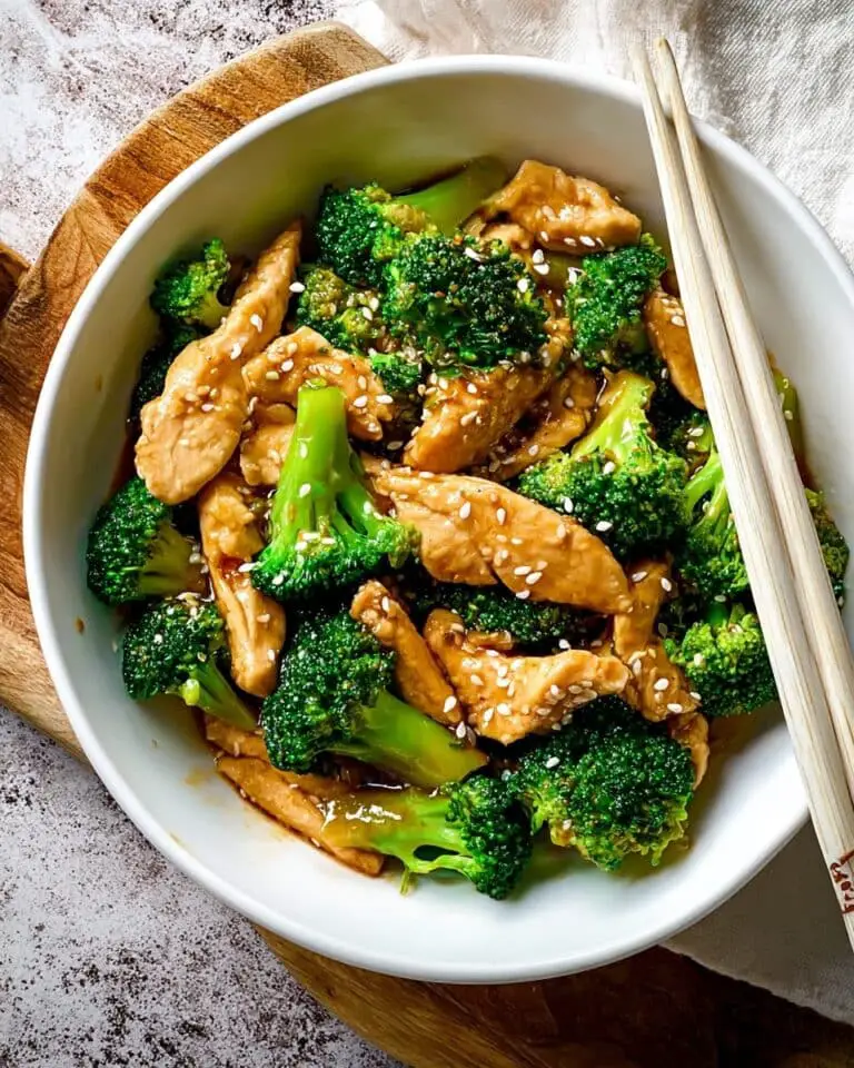 Chicken and Broccoli with Brown Sauce Recipe