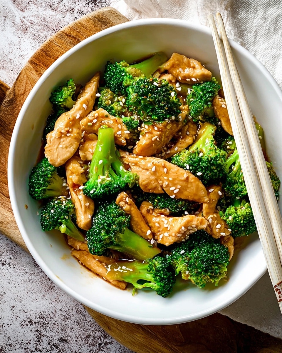 Chicken and Broccoli with Brown Sauce Recipe