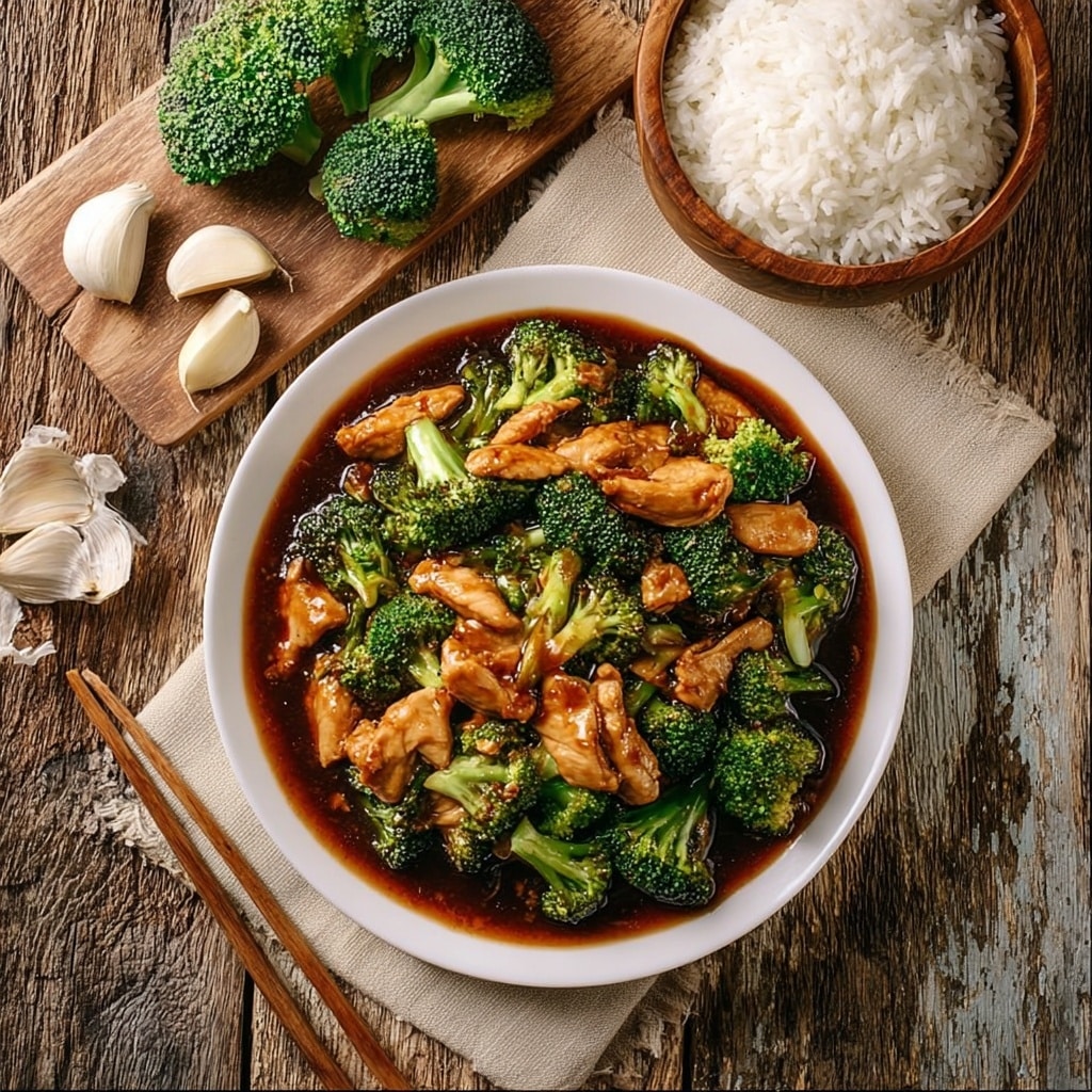 Chicken and Broccoli with Brown Sauce Recipe - Recipe Image