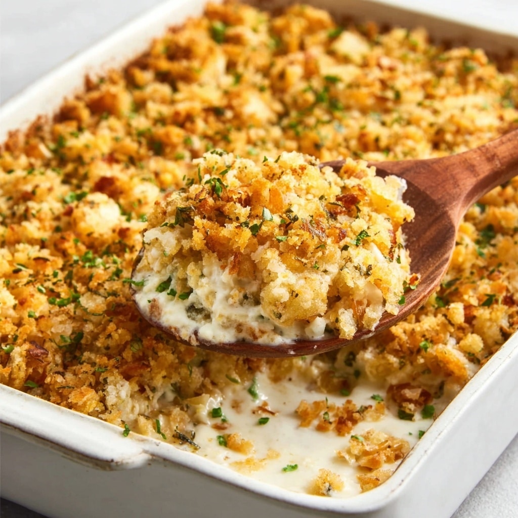 Chicken Stuffing Casserole Recipe - Recipe Image