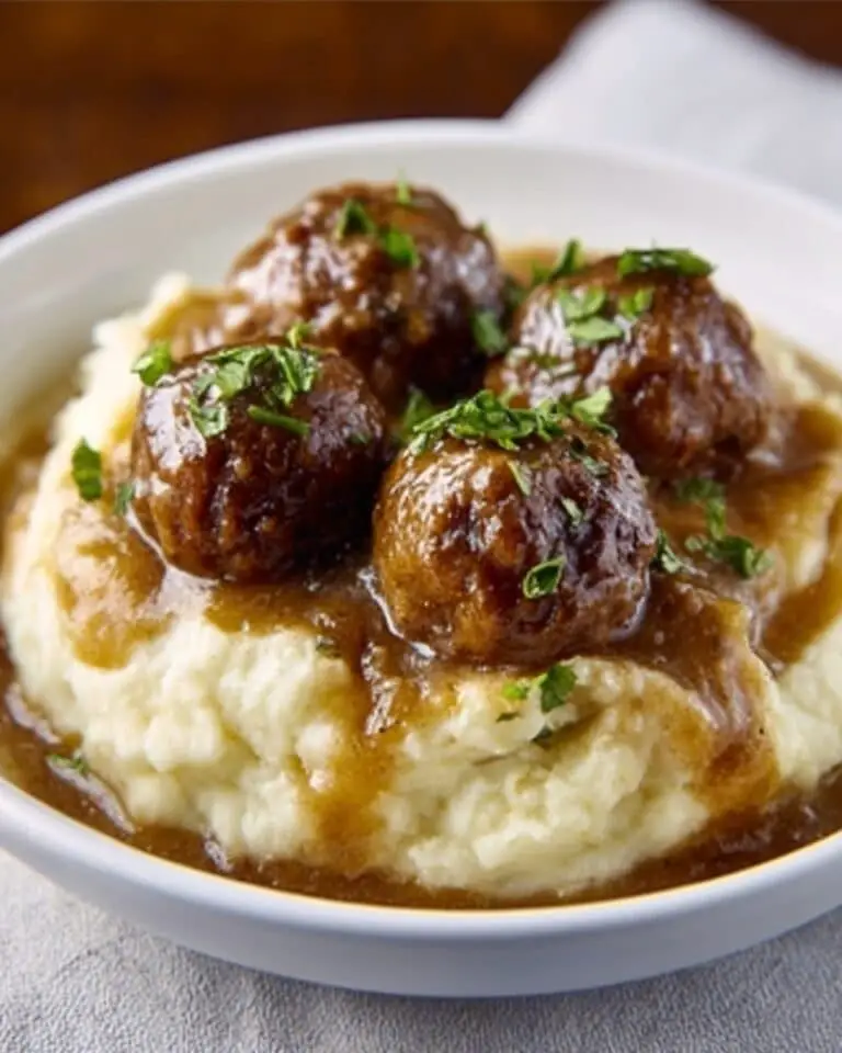 Slow Cooker Meatballs And Gravy Recipe