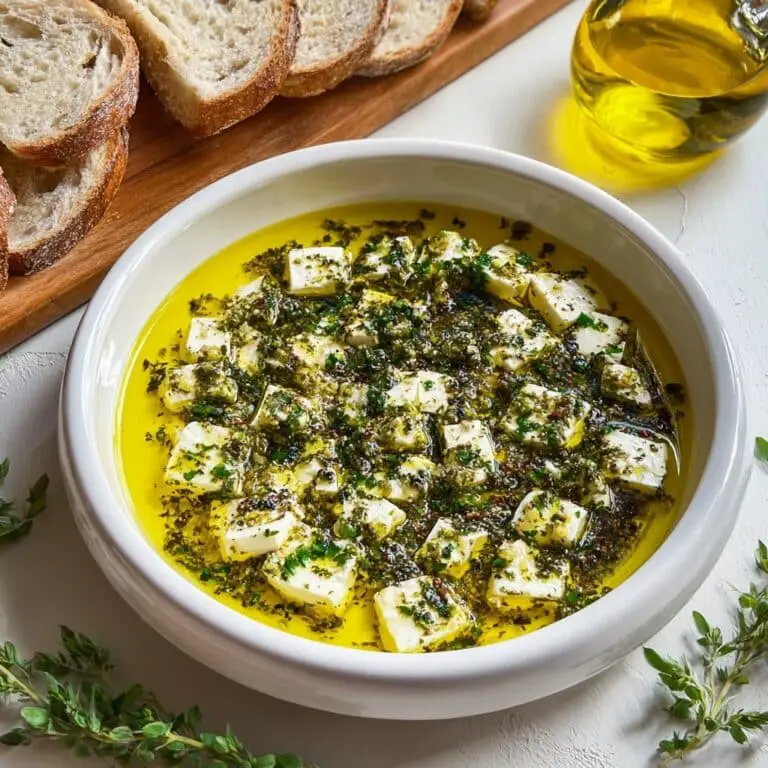 Herb and Feta Olive Oil Dip Recipe