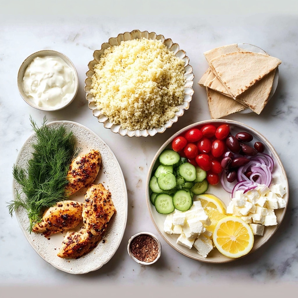 Special Greek Chicken Bowls Recipe - Recipe Image