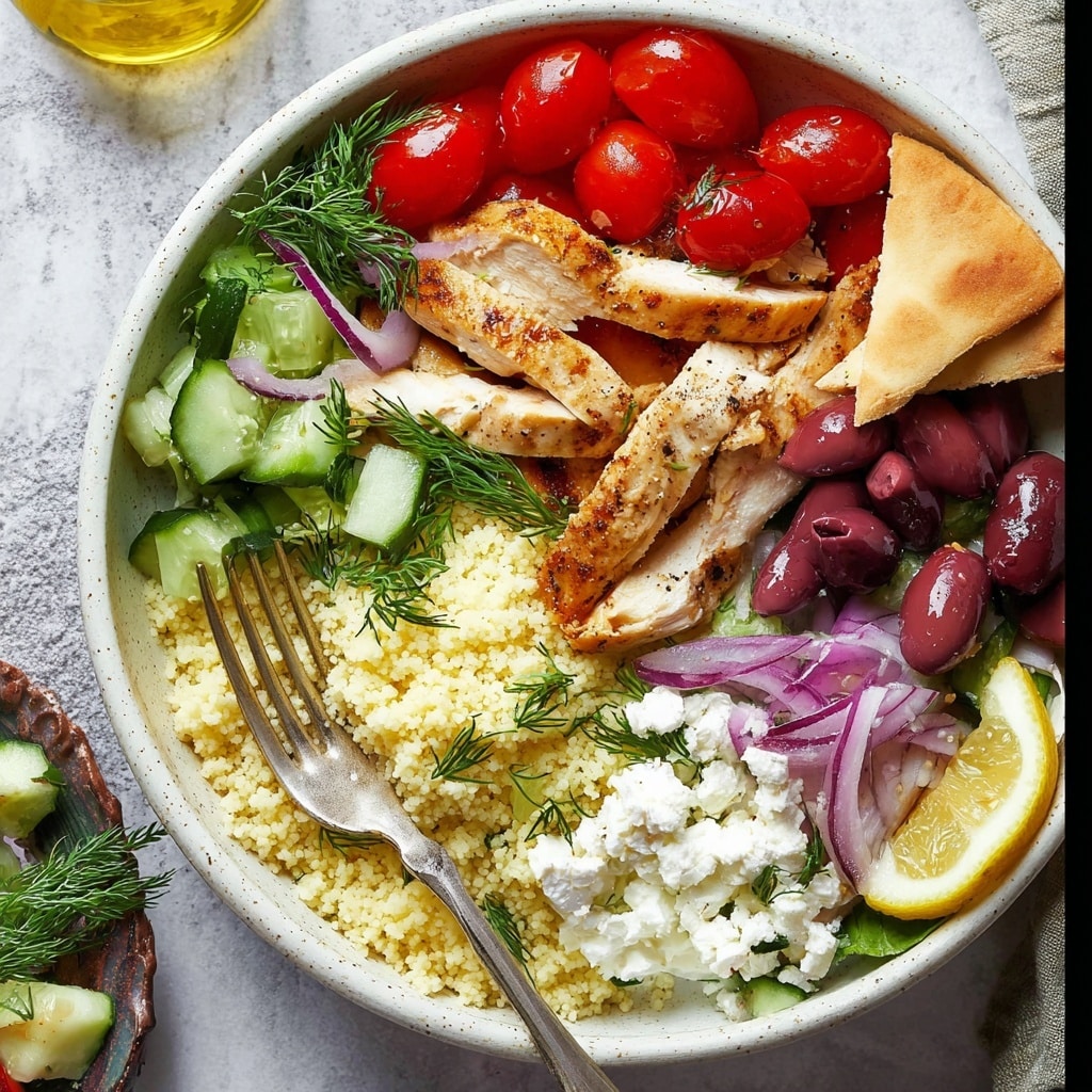 Special Greek Chicken Bowls Recipe - Recipe Image