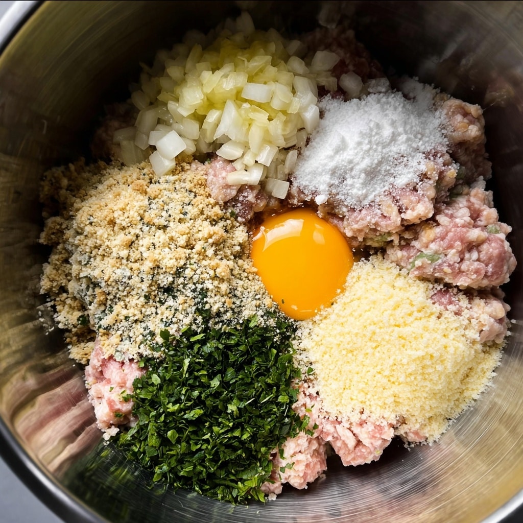 Parmesan Chicken Meatloaf Recipe - Recipe Image