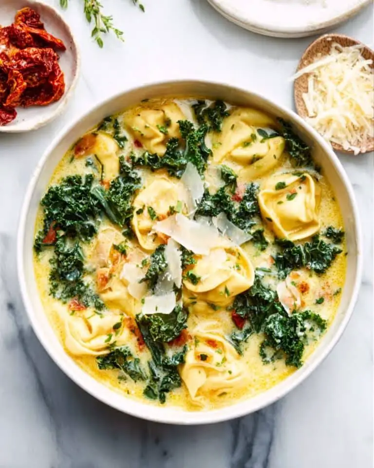 White Chicken Lasagna Soup Recipe