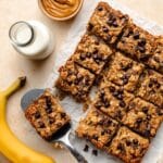 Easy Banana Oatmeal Bars Recipe