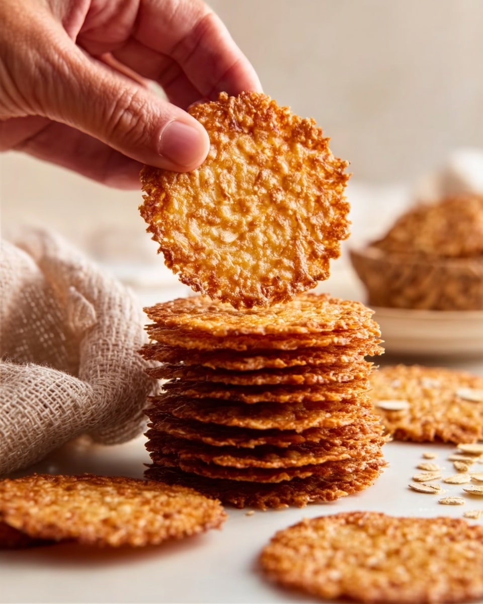 Chewy Oatmeal Lace Cookies Recipe