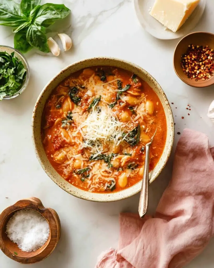 Quick and Easy Creamy Lasagna Soup Recipe