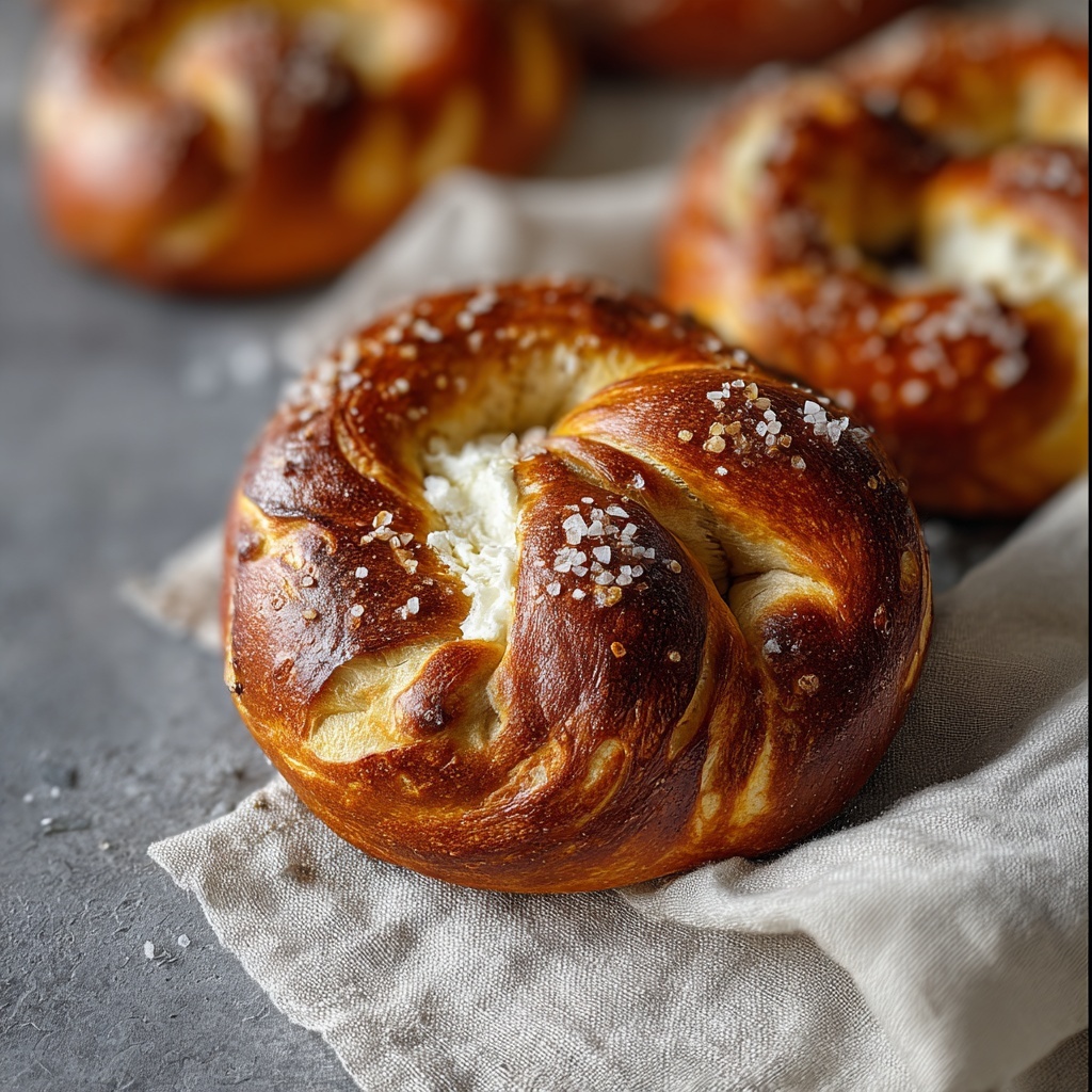 These warm and pillowy pretzels Recipe - Recipe Image