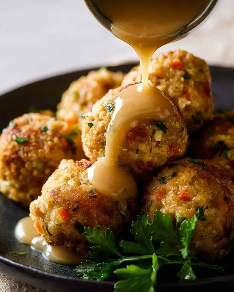 Turkey stuffing Balls Recipe
