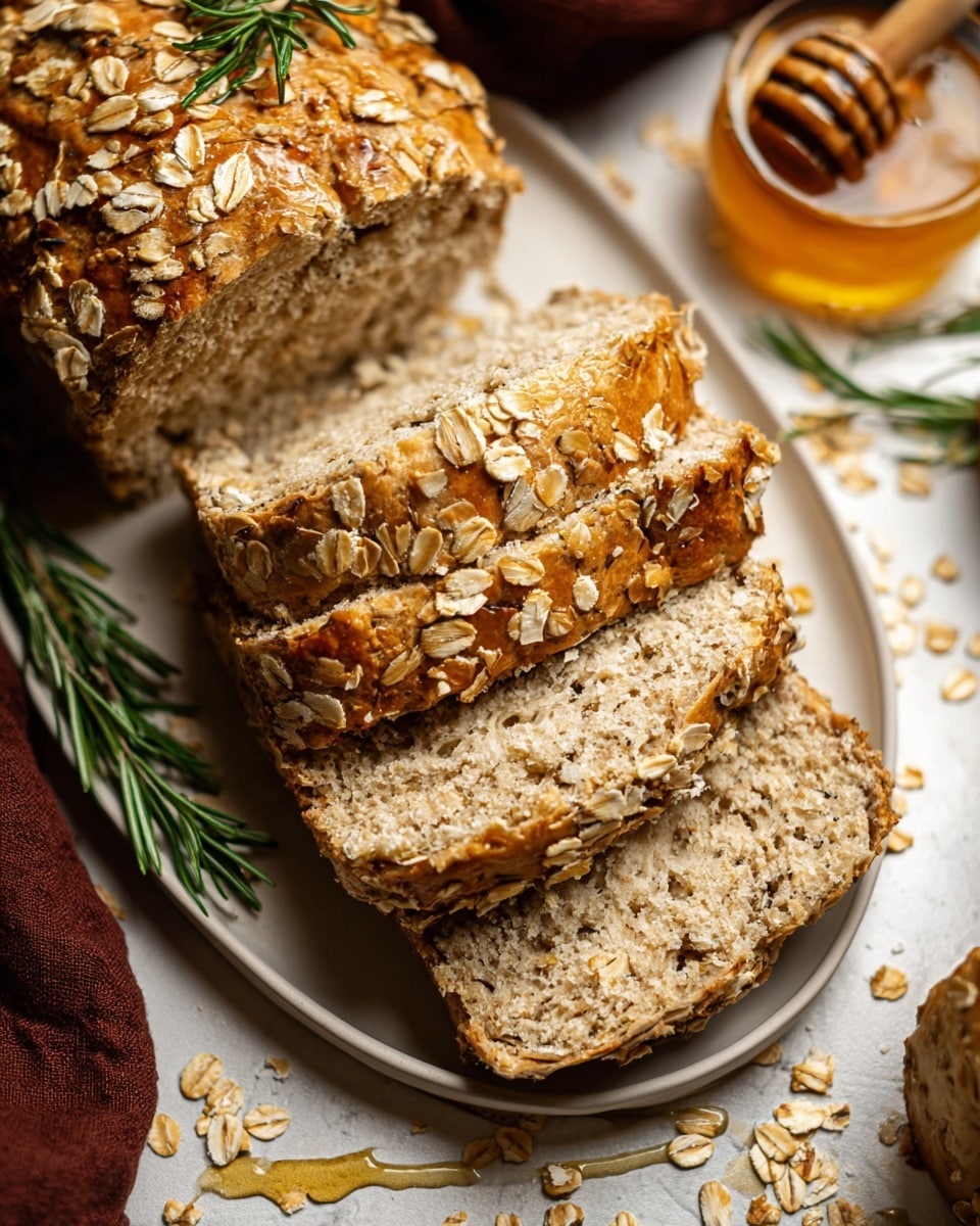 Honey Cinnamon Oatmeal Bread Recipe