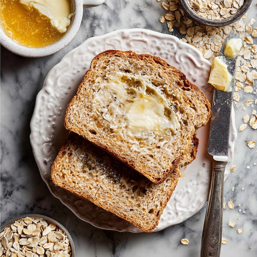 Honey Cinnamon Oatmeal Bread Recipe - Recipe Image