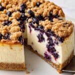 Blueberry Crumble Cheesecake Recipe