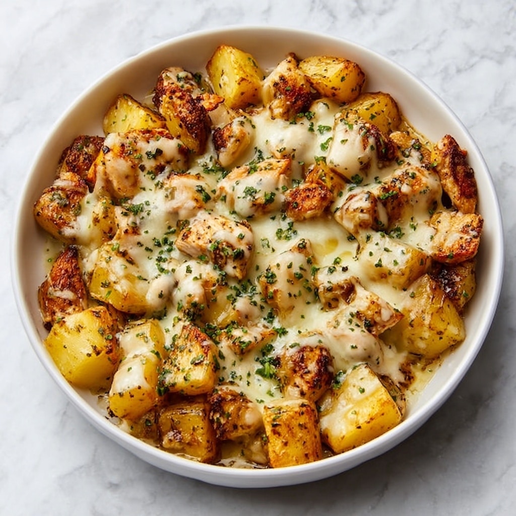 Parmesan Chicken and Potatoes (One-Pan Dinner) Recipe - Recipe Image