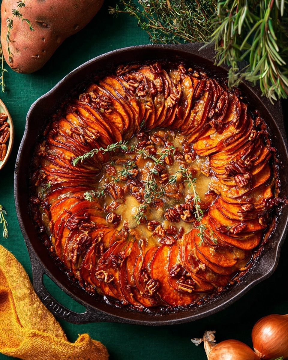 Sweet Potatoes au Gratin Recipe - Recipe Image