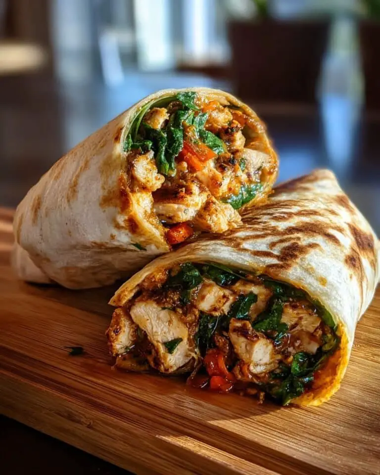 Sweet Chili Chicken Wraps: Easy 20-Minute Lunch or Dinner Recipe