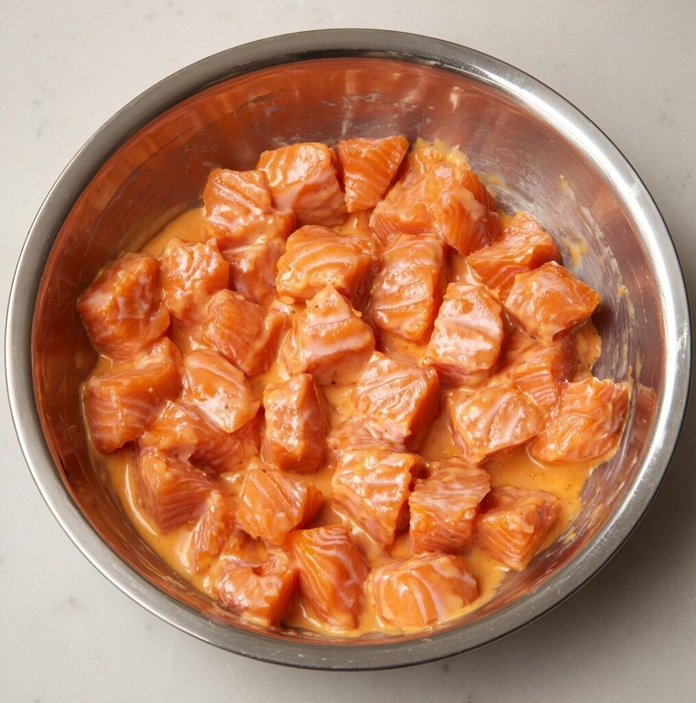 The Best Easy Baked Salmon Sushi Cups (Viral Recipe) Recipe