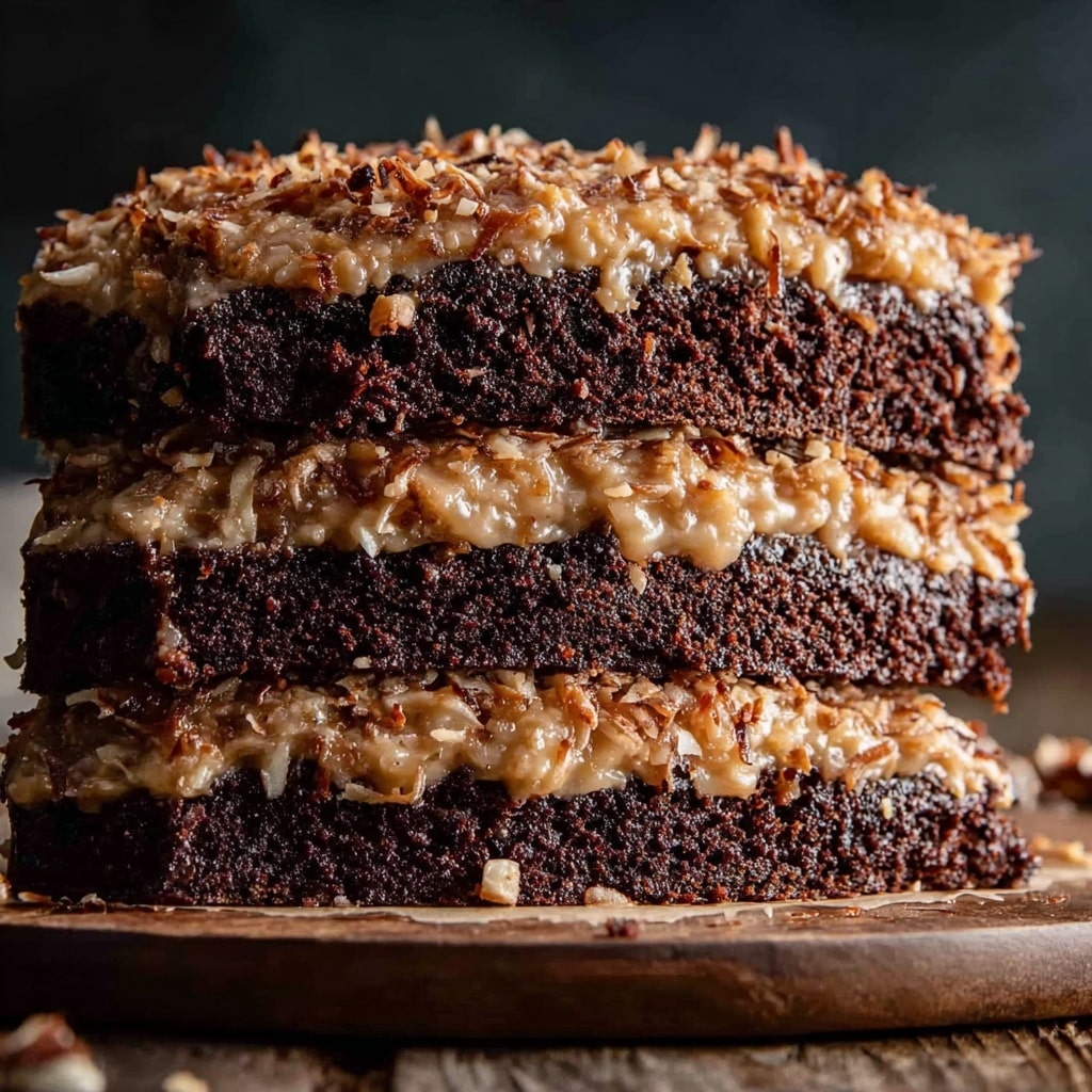 Traditional German Chocolate Cake Recipe - Recipe Image