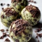 Mint Chocolate Chip Protein Balls Recipe