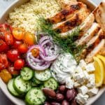Special Greek Chicken Bowls Recipe