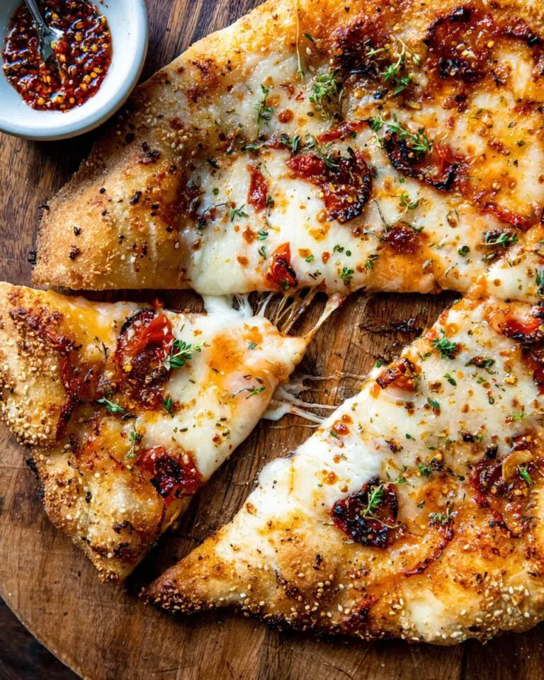 Calabrian Chili Roasted Red Pepper Pizza Recipe