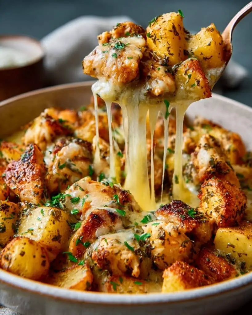 Parmesan Chicken and Potatoes (One-Pan Dinner) Recipe